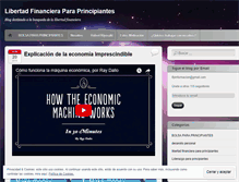 Tablet Screenshot of libertadfinancieraparaprincipiantes.com